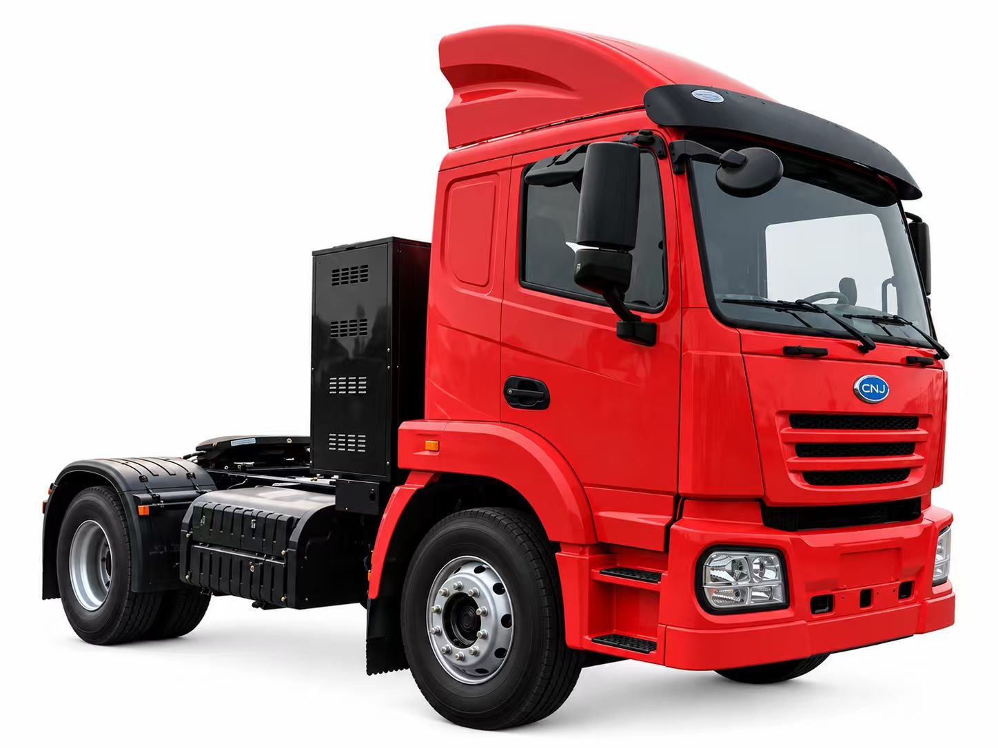 Skywell red 4x2 charging tractor