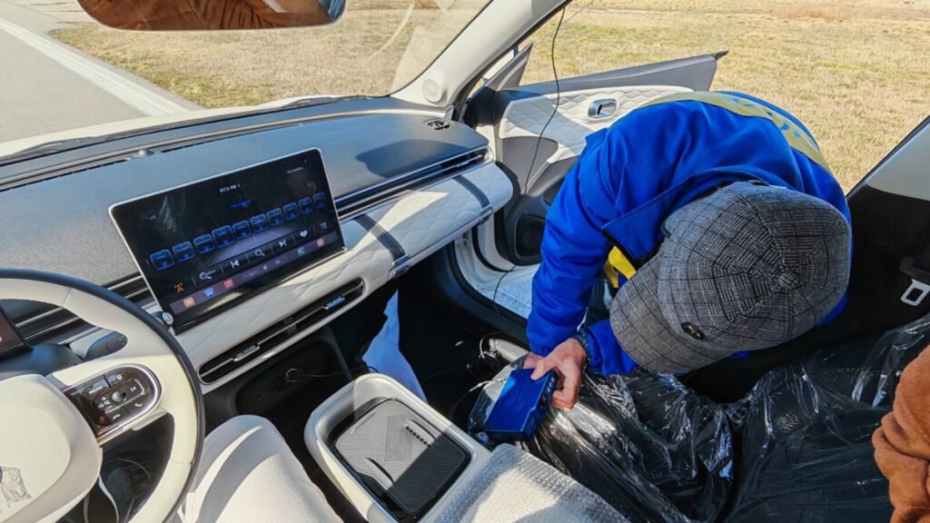 In-vehicle equipment testing